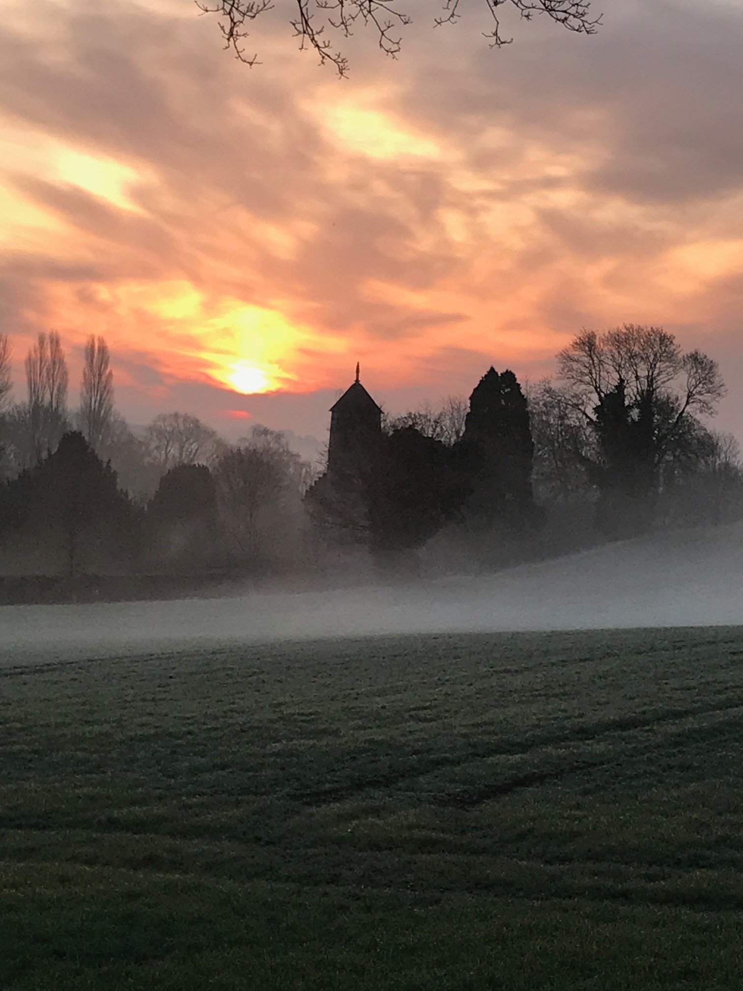 March 2018, Church in the Mist